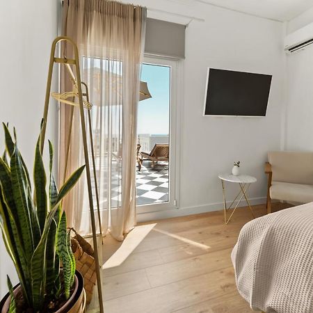 Luxurious Apartment With Big Sea View Terrace - Central Location Athen Exterior foto