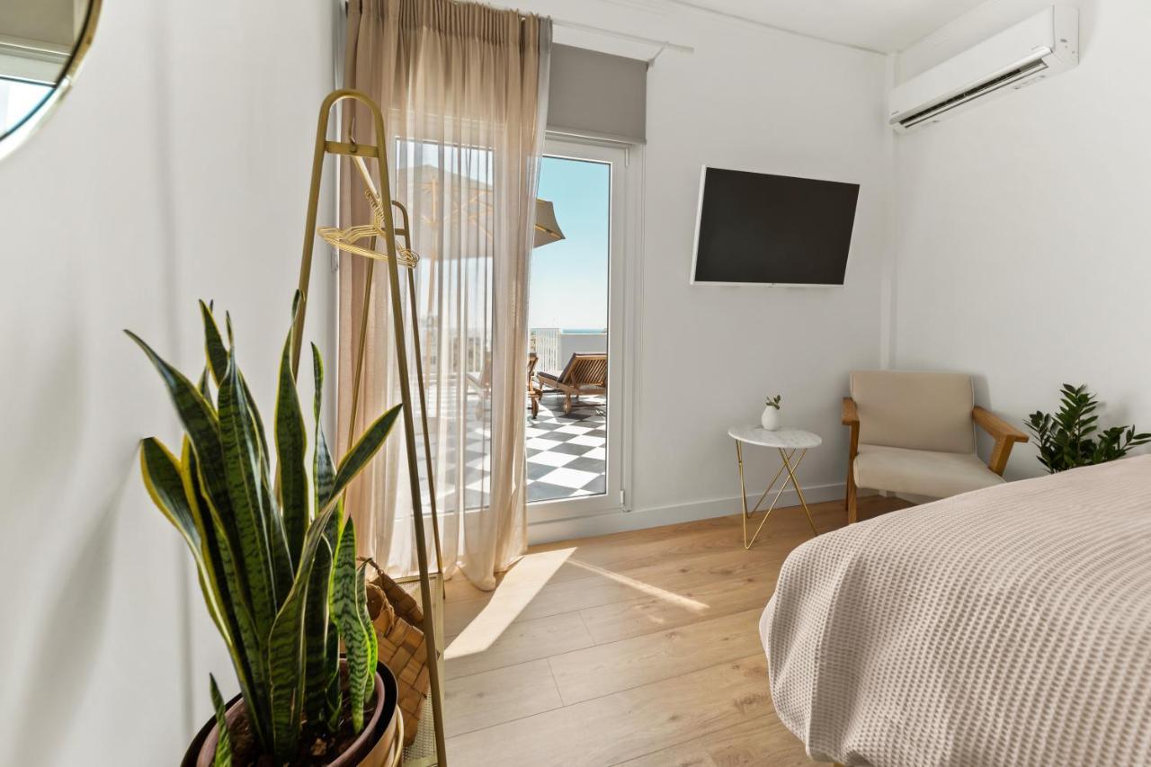 Luxurious Apartment With Big Sea View Terrace - Central Location Athen Exterior foto