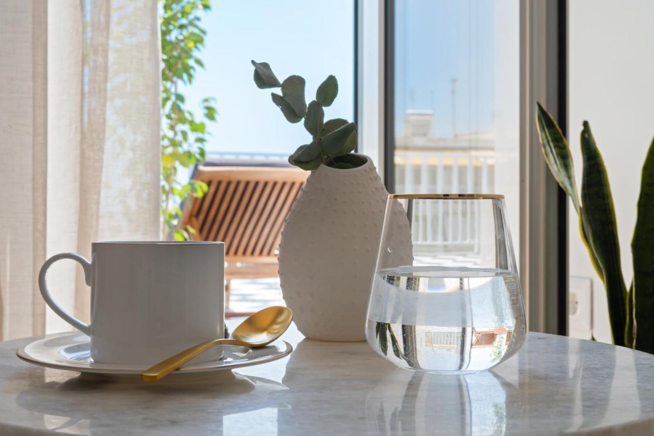 Luxurious Apartment With Big Sea View Terrace - Central Location Athen Exterior foto