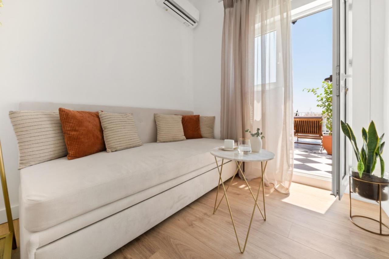 Luxurious Apartment With Big Sea View Terrace - Central Location Athen Exterior foto
